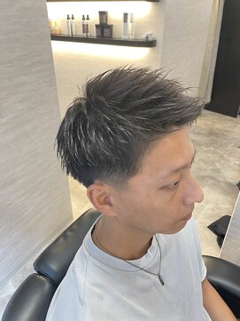 アントレース 東池袋店(UNTRACE) テーパーフェード×スパイキーショート メンズ/バーバー/理容室