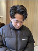 心斎橋 メンズパーマ 