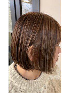 ドクターズサロン レラパール 軽やか上品ショートボブ/美シルエット/透明感/簡単スタイリング