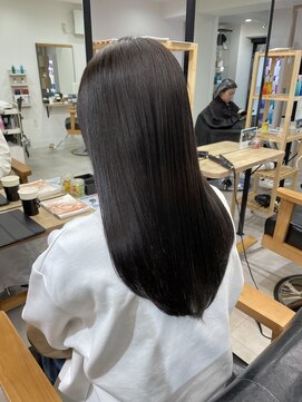 クラン(Chlan) ダークアッシュブラウン美髪ロング