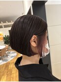 切りっぱなしボブ