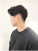 ▼フェザーショート/メンズカット/ツーブロック/ビジネスマン