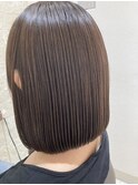 【下田】肩ラインのストレートボブ