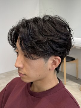 レタッチ バイ フィフス 天神大名(RETOUCH by fifth) 天神フェザーショートフェザーパーマニュアンスパーマ緩め30代