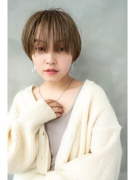 ドリップ バイ ハバナ 原宿(driP. by HAVANA) 20代30代大人美人ショートボブ/小顔ショートヘア/マロンベージュ