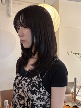 ライン(LINE) layer × lavender