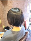 【CRONOS   千葉】丸み縮毛矯正ショート
