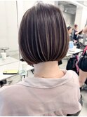 ハイライトカラー/ショートカット/ボブ/福岡天神