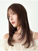 顔周りレイヤーフェイスレイヤー小顔レイヤー レイヤーカット