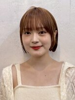 ファルベ(Farbe)&nbsp;ミディアムヘア/暗めカラー/グランマッシュ/デザインカラー