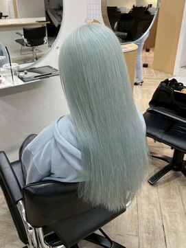 ラヴィズム(LUVISM) 顔周りレイヤー/ダブルカラー/髪質改善/ケアブリーチ万代新潟駅