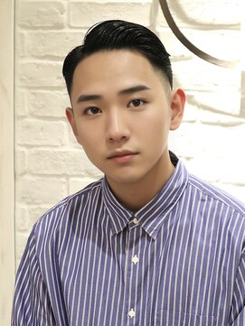 ヨシザワインク ハコザキ 水天宮前 日本橋人形町(YOSHIZAWA Inc.HAKOZAKI) 秋◎大人メンズ73フェード×ビジネスショート