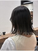 インナーカラー×ボブ