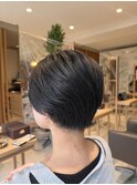 刈り上げショート田町・三田・美容室・平林