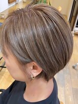 クラップス 横須賀中央店(CLAPS) 横須賀ショートボブくびれショートイルミナカラー顔周りレイヤー