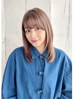 ラピス 銀座 blue店(Lapis)&nbsp;【30代の白髪悩み】白髪ぼかしハイライト＊大人ヘア」
