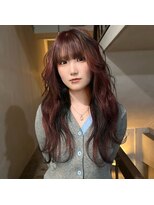 マーシー(MAAAAAC)&nbsp;赤の影に仕込むアクセントカラー【colorist/NAP】