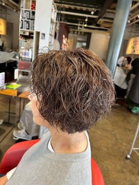 カット+パーマ