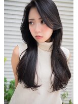 アストランティア 栄店(ASTRANTIA) 艶髪ブラック×顔周りレイヤー