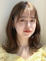 ガーデン 渋谷(GARDEN) くびれヘア/シースルーバング/ミディアムレイヤー