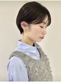 マッシュショート/横浜ショート/ショート女子/前髪あり