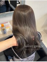 ネリネ 北千住駅東口学園通り前(Nerine)&nbsp;グレージュ/ブリーチなしダブルカラー/透明感カラー