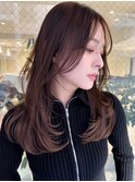 ハイライトバレイヤージュダブルカラーケアブリーチ20代30代