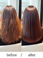 バームヘア(balm hair)&nbsp;ブリーチなしカラー×髪質改善カラー美革/20代30代40代
