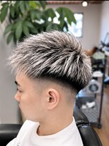 ミスターベイビー(Mr.BABY) フェード×ホワイトブリーチ