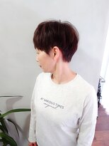ラトリエコンタン(L´atelier Content)&nbsp;30代40代50代おすすめ　シルエットを柔らかくしたベリーショート
