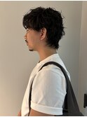 マレット無造作パーマ