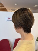 アズールサン 草加西口店(azule-sun) ハイライトカラー,メッシュ,白髪ぼかし,ショート【草加】