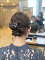 モードケイズ 西宮(MODE K's)&nbsp;結婚式ヘアセット×大人上品シニヨン