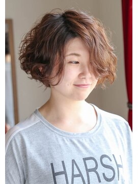 モカ ヘアーデザイン(moca HAIR DESIGN) かっこいいパーマスタイル