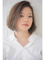 スティル(Steel)&nbsp;【スティル】大人かわいいボブ☆グレージュ☆切りっぱなし