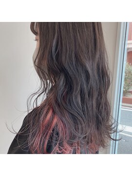 レガシーヘアーデザイン(Legacy hair design) 「インナーカラー ピンク」