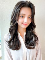 ラルユー 金山(LallYou)&nbsp;前髪パーマ/イメチェン/ラベンダーカラー/イヤリングカラー