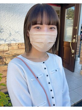 コレットヘア(Colette hair) インナーカラー×ぱつっとbob