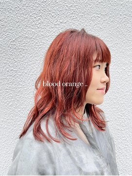 ボットー(Botto.) 《　ブリーチハイライトで作る◯オレンジカラー  》