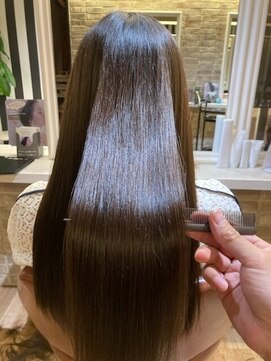 クロワ(croix) 酸性ストレート＋髪質改善トリートメント