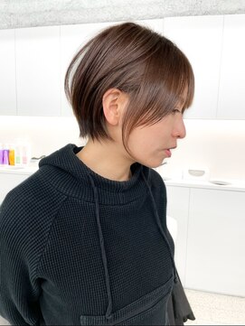 ボーテコンシェル 錦糸町(beaute concier) ミルクティーベージュダブルカラーインナーカラーケアブリーチ