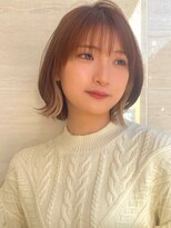 オーロ(ORO)&nbsp;インナーミルクティーベージュ　小顔くびれヘアデザインカラー