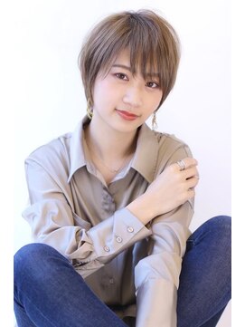 オーロ 西大寺店(ORO) 透明感のあるエアリーショート