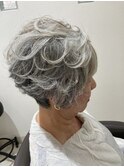【下田】ショートリバースパーマ