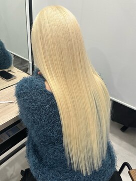 ロウル 渋谷(LOWRL) 抜きっぱなしブロンド/シールエクステ