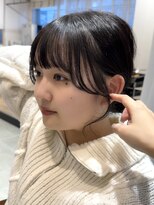 ビューブルー 亀戸錦糸町(VIEW BLUE)&nbsp;◎ 美髪カールピンクブラウンエアリーロング似合わせ前髪