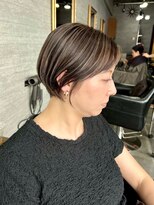 バーチョ(bacio)&nbsp;20代30代40代◎小顔骨格矯正ショート【麻生/札幌ショート/白髪】