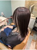 バイオレット×ミルクティーグレージュ