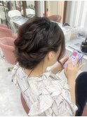 ガーリースタイル/心斎橋/ヘアメ/セットサロン