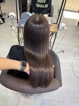 アイズ 横浜(IS) [YASU指名]ブリーチなしカラー/アッシュベージュ/横浜